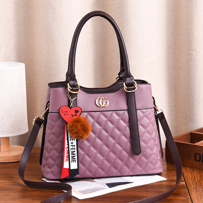 

Female bag 2019 new bag female European&American big bag fashion handbags slung shoulder bag cross-border