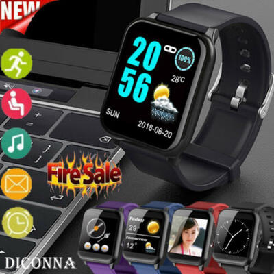 

Smart Watch Pulsmesser Armband Armband Erinnerung anrufen für iOS Android
