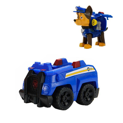 

1Pcs Paw Patrol Racers Figure&Vehicle Music Play 8 Characters to Choice Kids Toy
