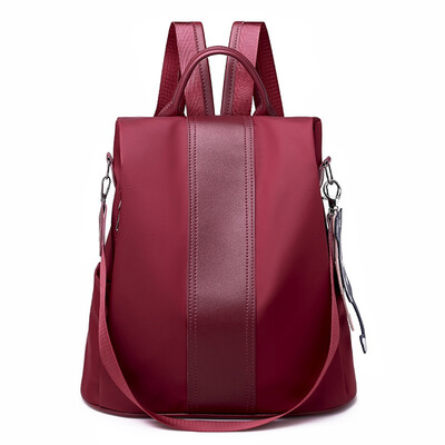 

New Fashion Casual Women Anti-Theft Backpack 2019 Vintage Backpack Female Larger Capacity School Shoulder Bag