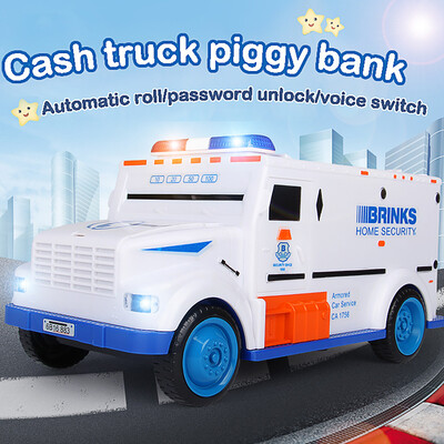 

〖Follure〗Innovative Cash Truck Shape Saving Pot Box Cultivate Childrens Saving Money