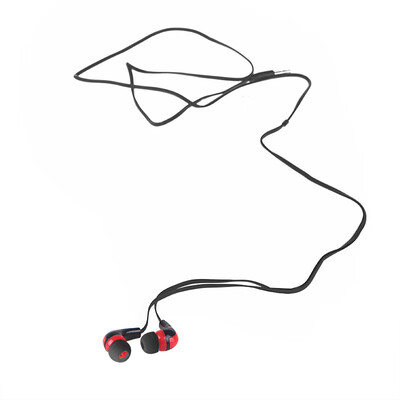 

Stylish In-Ear Stereo Earphone Earbud Headphone for iPod iPhone MP3 MP4 Smartphone Red & Black