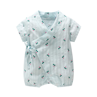 

Newborn Infant Baby Boy Girl Yarn Robe Floral Kimono Romper Jumpsuit Clothes