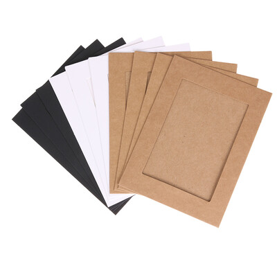 

10pcs 7 inch Wall Hanging Photo Paper Frame Picture Display Modern Art Home