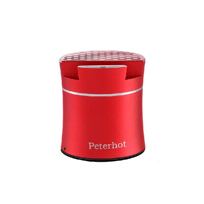 

PTH307 Portable Mini Wireless BT Speaker Series 11 Small Speakers Mobile Phone Bracket Shake to Change Song Subwoofer Red