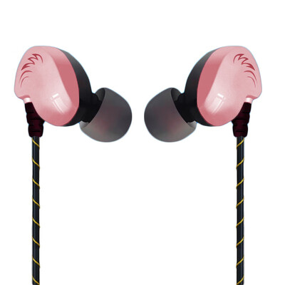 

35mm Universal Headset Dual Moving Wired In-ear earpiece Game Portable Practical Subwoofer Sport Earphone For HUAWEI Xiaomi