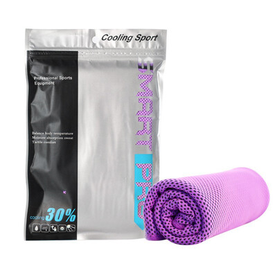

Instant Cooling Towel Heat Relief Reusable Chill Cool Towel Camping Gym Beach Backpacking Swimming Towel Summer Bath Towels