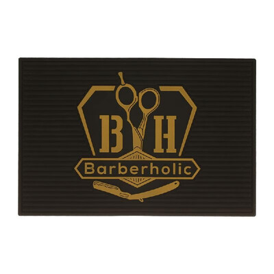 

Silicone Insulation Pads Hair Salon Tools for Hair Straightener Perm Rods Holder Table Surface Protection Heat-resistant Black