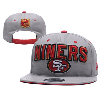 

NFL Major League 49ers San Francisco 49ers New Era 9Fifty Adjustable Embroidered Baseball Cap