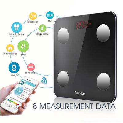 

Bluetooth Body Fat Scale -Smart Digital Body Weight Bathroom Scale with IOS&Android App BMI Scale for Body Weight