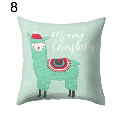 

Cute Alpaca Cactus Pillow Case Cushion Cover Sofa Bed Car Cafe Office Decoration