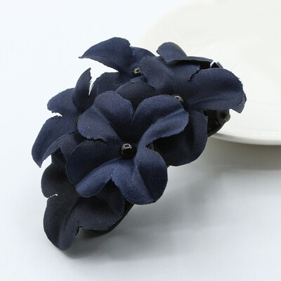 

Handmade Fabric Flower Hairpins For Women Girls Sweet 3D Floral Hair Accessories Beauty Female Hair Clips Hairgirps