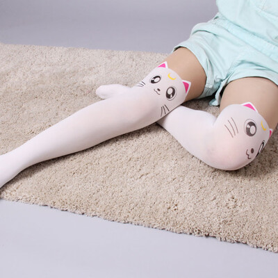 

Women Sexy Sailor Moon Thigh High Long Stockings Over The Knee Socks 95cm