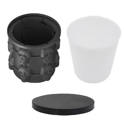 

Silica Gel Ice Maker Drinks Iced Bucket Ice Cubes Storage Buckets Kitchen Tools