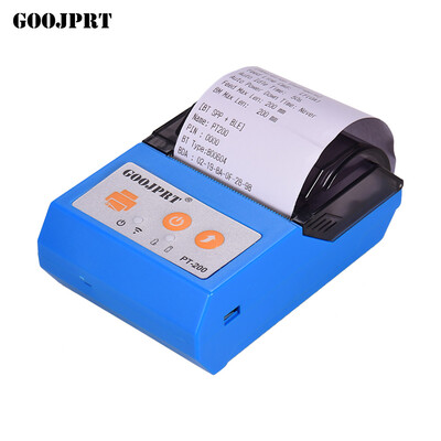 

GOOJPRT PT200 Portable Wireless BT 58mm Receipt Thermal Printer Mini Personal Bill Printer Compatible with ESCPOS Print Commands