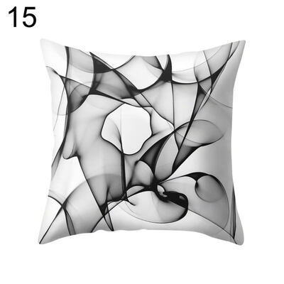 

Tulle Voile Shade Throw Pillow Case Cushion Cover Sofa Bed Car Cafe Office Decor