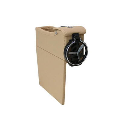 

Car Seat-gap Catcher Organizer Box Storage Cup Holder PU Leather Multi-function Pocket Coin Storage Auto Car Accessory