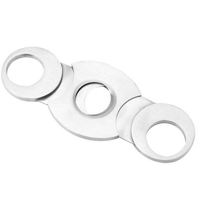 

Greensen Portable Stainless Steel Pocket Double Blade Cigar Cutter Knife Scissors