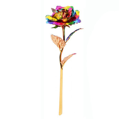 

Gobestart Mothers Day Decoration Gift Foil Plated Rose Gold Rose Lasting Forever