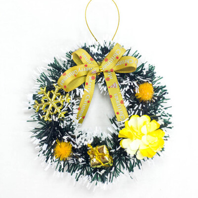 

Wreath Window Xmas Party Door Decor Hanging Ornament Plastic Tree Garland