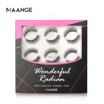 

Gobestart Luxury 9Paire 3D False Lashes Fluffy Strip Eyelashes Long Natural Party Makeup