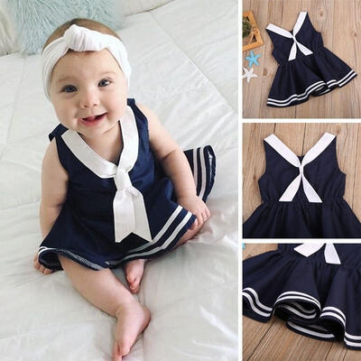 

Lovely Toddler Kids Baby Girls Dress Summer Holiday Party Pageant Clothes 1PC