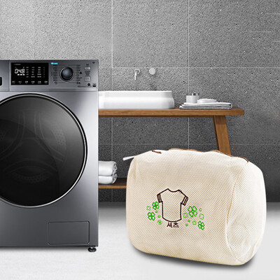 

Gobestart Thick Double-layer Fine Mesh Wash Bag Underwear Pants Socks Clothes Set Wash Bag