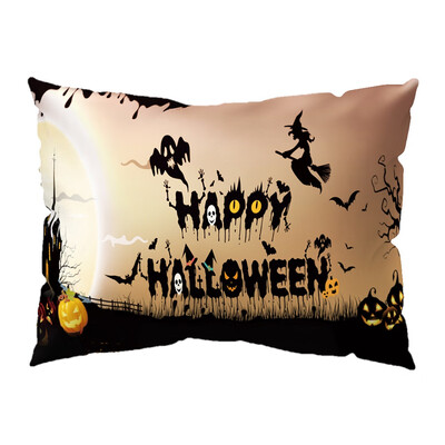 

12 Pattern New Halloween Pillow Cases Rectangle Linen Sofa Pumpkin Ghosts Throw Cushion Cove Home Decor 50X30Cm