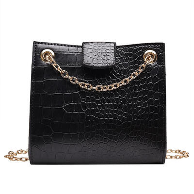 

Alligator Pattern Shoulder Handbags PU Leather Women Chain Crossbody Bags