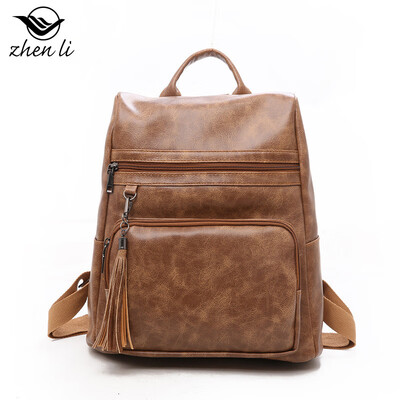 

Ladies bag European&American fashion womens backpack PU supply trend simple handbags