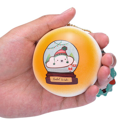 

Gobestart Clouds Bread Pendant Scented Charm Slow Rising Collection Stress Reliever Toys