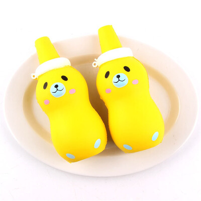 

Siaonvr Bear Bottle Scented Slow Rising Squeeze Toys Collection Stress Reliever Toys