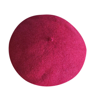 

Tailored Women Winter Warm Casual Solid Cap Wool Beret Hat Artist Hat Ski Cap