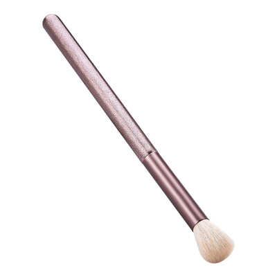 

Toponeto 1 pcs rose gold high end wood handle micro crystal silk makeup brushes