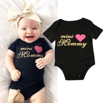 

Toddler Kids Baby Girls Boy Short Sleeve Romper Jumpsuit Bodysuit Clothes Outfit