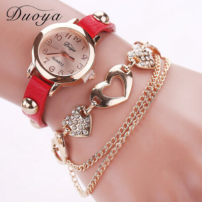 

RM Simple Fashion Small And Exquisite Dial Leather Strap Ladies Bracelet Watch