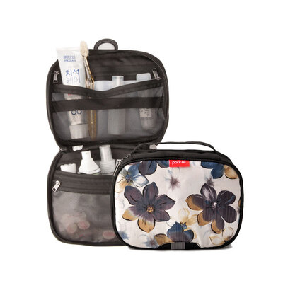 

Pack all wash bag men&women travel travel toiletries storage bag portable large capacity waterproof storage bag multi-function can be hanging cosmetic bag water clear ink rhyme