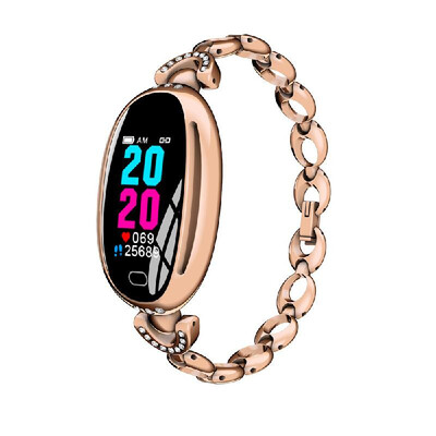 

E68 Smart Bracelet 096-Inch IPS Colorful Screen Female Smart Watch BT40 Heart Rate Blood Pressure Sleep Monitoring Alarm Clock
