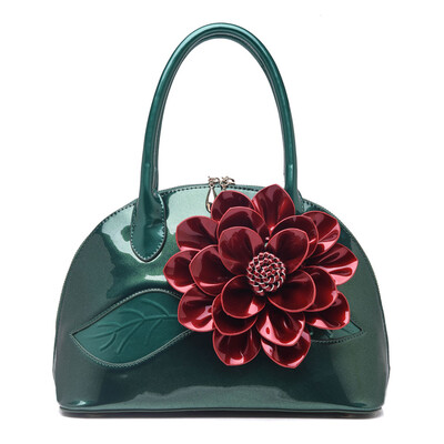 

Tailored Womens Fashion Diagonal Cross Bag Flower Shell Bag High-End Shoulder Bag