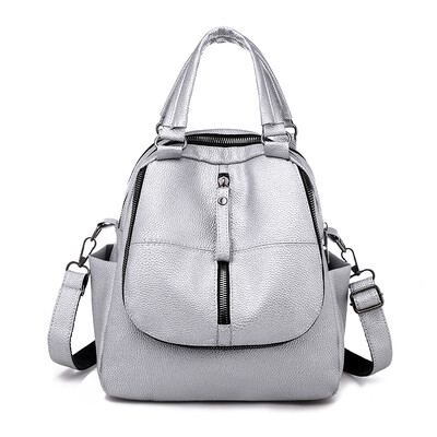 

Three retro shoulder bag female leisure Japanese&Korean wind shoulder slung portable backpack travel bag