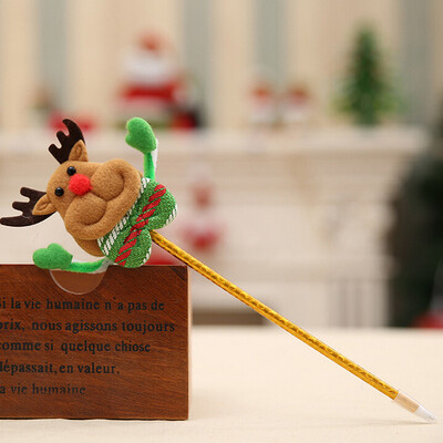 

Tailored Children Stationery Christmas Santa Claus Mixed Ballpoint Pen Kids Gifts