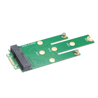 

MSATA to NGFF Adapter Card Motherboard SATA to M2 NGFF MSSD Converter