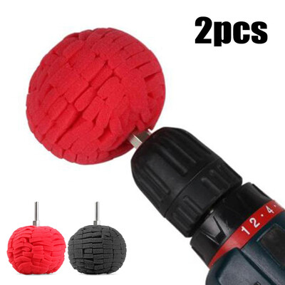 

3 80mm Pro Buffing Ball Finishing Pads Power Buff Buffing Pad Drill Polisher 2x