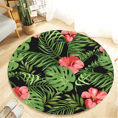 

〖Follure〗Botany Elements Blanket Round Bathroom carpet 55cm