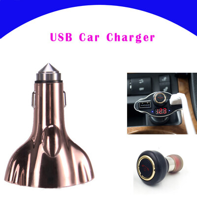 

〖Follure〗Universal Dual 2 Port USB Car Socket Lighter Charger Adapter Fast Charge