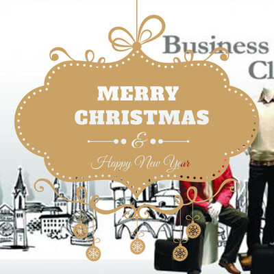 

〖Follure〗Merry Christmas Background Wall Decoration Removable Wall Stickers