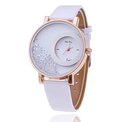 

Watch dial crystal ladies pu belt table Geneva high-end spot a generation of hair