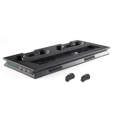 

Vertical Stand Dock Dual Cooling Fan wCharge State Indicator for PS4 Slim