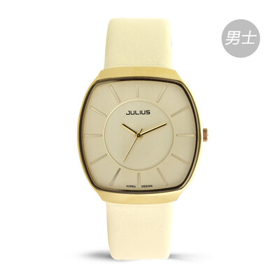 

New couple watches A pair of Korean waterproof fashion student watches square belt womens watches