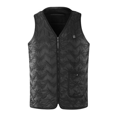 

5V Electric USB Heated Vest Jacket Heating Pad Body Warmer MenWomen Skiing